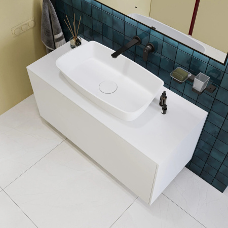 Раковина накладная Ai.Con Oasi 70*40*14 см SA7711029SSM70, белая